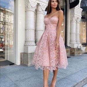 Nadine Merabi - Olivia Dress in Blush